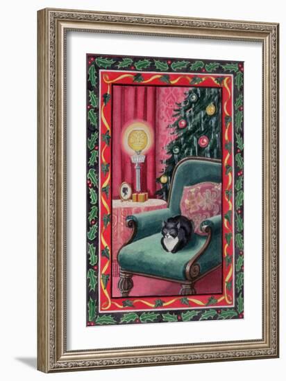 Cat's Christmas-Lavinia Hamer-Framed Giclee Print