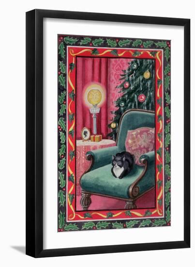 Cat's Christmas-Lavinia Hamer-Framed Giclee Print