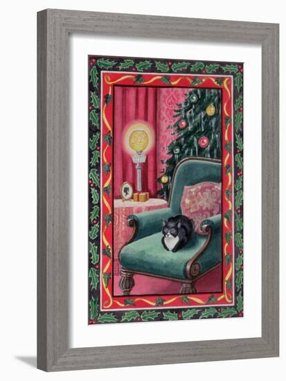 Cat's Christmas-Lavinia Hamer-Framed Premium Giclee Print
