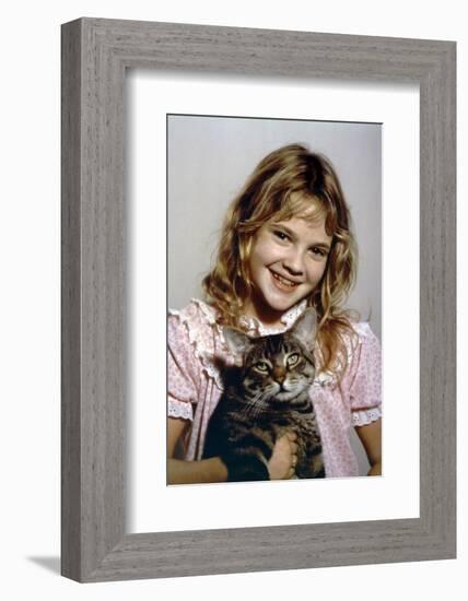 Cat's Eye by LewisTeague with Drew Barrymore, 1984 (d'apres StephenKing, after StephenKing) (photo)-null-Framed Photo