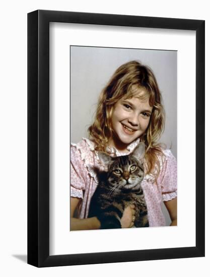 Cat's Eye by LewisTeague with Drew Barrymore, 1984 (d'apres StephenKing, after StephenKing) (photo)-null-Framed Photo