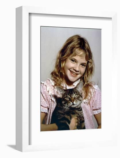 Cat's Eye by LewisTeague with Drew Barrymore, 1984 (d'apres StephenKing, after StephenKing) (photo)-null-Framed Photo