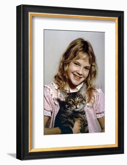 Cat's Eye by LewisTeague with Drew Barrymore, 1984 (d'apres StephenKing, after StephenKing) (photo)-null-Framed Photo