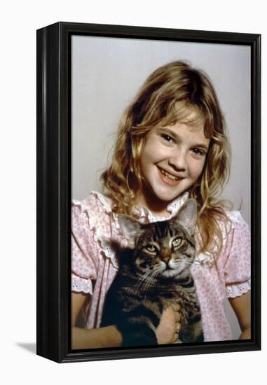 Cat's Eye by LewisTeague with Drew Barrymore, 1984 (d'apres StephenKing, after StephenKing) (photo)-null-Framed Stretched Canvas