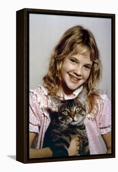 Cat's Eye by LewisTeague with Drew Barrymore, 1984 (d'apres StephenKing, after StephenKing) (photo)-null-Framed Stretched Canvas