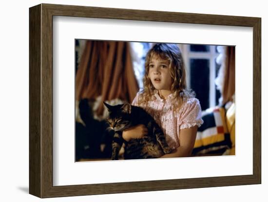 Cat's Eye by LewisTeague with Drew Barrymore, 1984 (d'apres StephenKing, after StephenKing) (photo)-null-Framed Photo