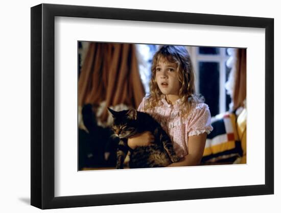 Cat's Eye by LewisTeague with Drew Barrymore, 1984 (d'apres StephenKing, after StephenKing) (photo)-null-Framed Photo