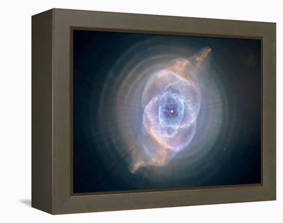 Cat's Eye Nebula-null-Framed Premier Image Canvas