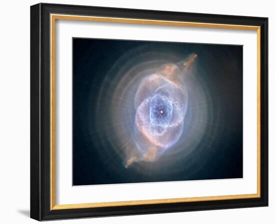 Cat's Eye Nebula-null-Framed Photographic Print