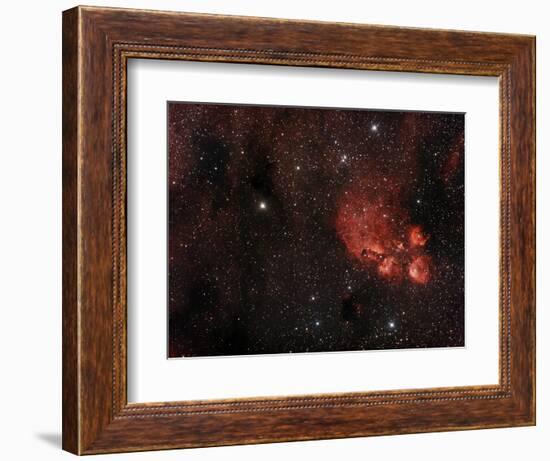 Cat's Paw Nebula in Scorpius-null-Framed Photographic Print