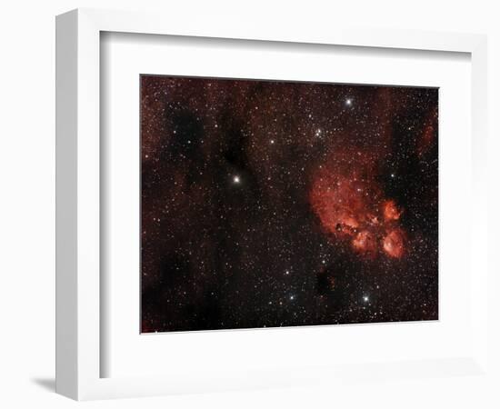 Cat's Paw Nebula in Scorpius-null-Framed Photographic Print