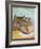 Cat Series #3-J Hovenstine Studios-Framed Giclee Print