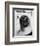 Cat Sitting In Bathroom Sink-Natalie Fobes-Framed Photographic Print