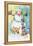 Cat Snowman-sylvia pimental-Framed Stretched Canvas