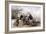 Cat Tea Merchants-Thomas Allom-Framed Art Print