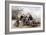 Cat Tea Merchants-Thomas Allom-Framed Art Print