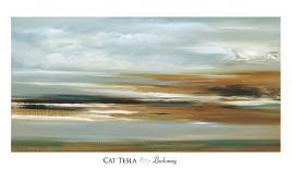 Morning Mist-Cat Tesla-Giclee Print