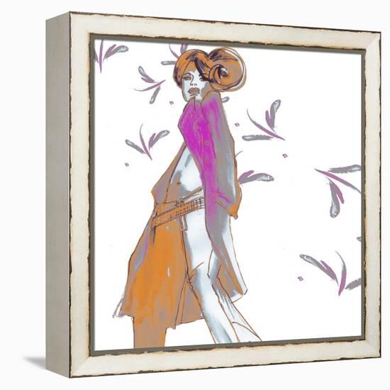 Cat Walk Chic-FS Studio-Framed Premier Image Canvas