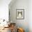 Cat Walking-null-Framed Giclee Print displayed on a wall