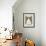 Cat Walking-null-Framed Giclee Print displayed on a wall