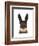 Cat with Bunny Mask-Fab Funky-Framed Premium Giclee Print