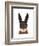 Cat with Bunny Mask-Fab Funky-Framed Art Print