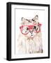 Cat with Glasses-Jenn Seeley-Framed Art Print