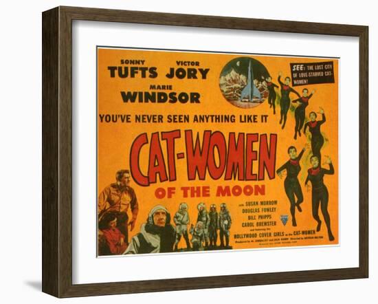 Cat Women of the Moon, 1954-null-Framed Art Print