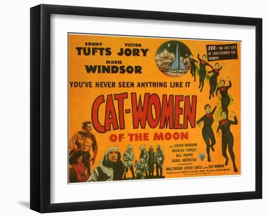 Cat Women of the Moon, 1954-null-Framed Art Print