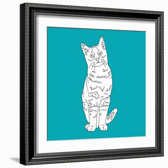 Cat-Anna Nyberg-Framed Art Print