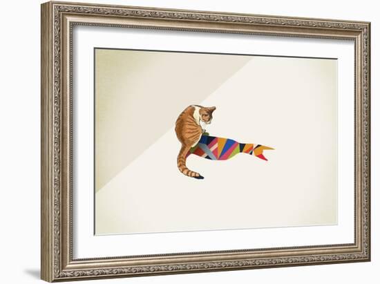 Cat-Jason Ratliff-Framed Giclee Print