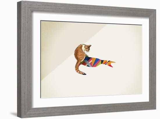 Cat-Jason Ratliff-Framed Giclee Print