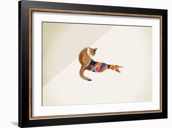 Cat-Jason Ratliff-Framed Giclee Print