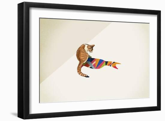 Cat-Jason Ratliff-Framed Giclee Print
