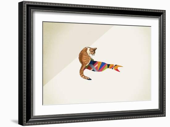 Cat-Jason Ratliff-Framed Giclee Print