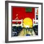 Cat-Mike Smith-Framed Giclee Print