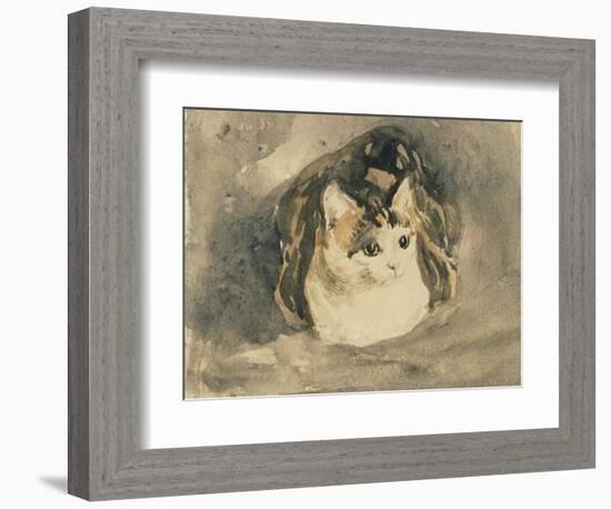 Cat-Gwen John-Framed Giclee Print