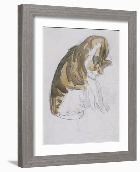 Cat-Gwen John-Framed Giclee Print