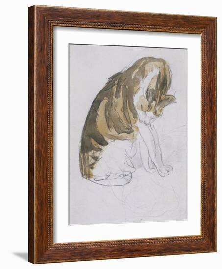 Cat-Gwen John-Framed Giclee Print