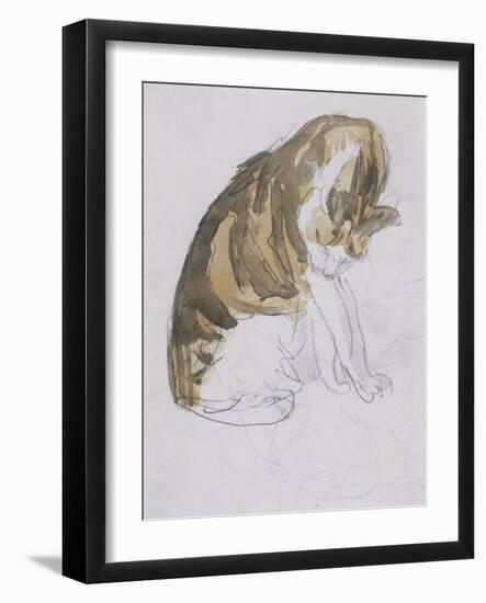 Cat-Gwen John-Framed Giclee Print