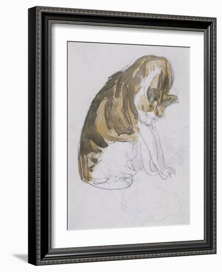 Cat-Gwen John-Framed Giclee Print