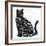 Cat-ALI Chris-Framed Giclee Print