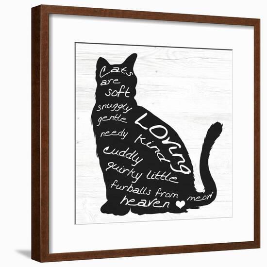 Cat-ALI Chris-Framed Giclee Print