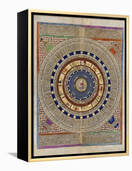 Catalan Atlas, 14th Century-Library of Congress-Framed Premier Image Canvas