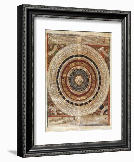 Catalan Atlas-Jafuda Cresques-Framed Art Print