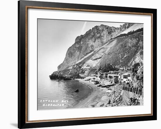 Catalan Bay-null-Framed Photographic Print