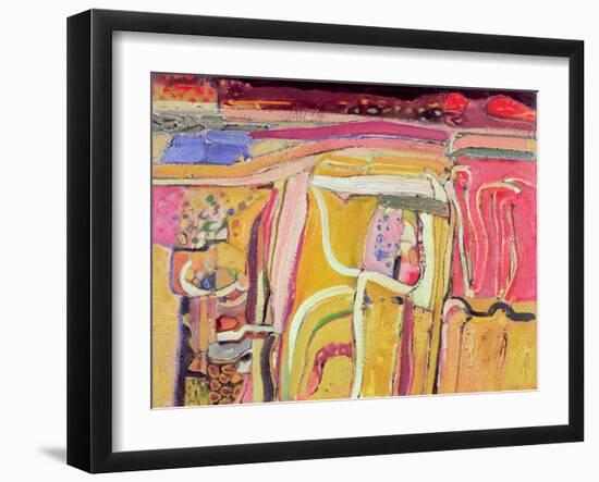 Catalan Harvest, 2008-Derek Balmer-Framed Giclee Print