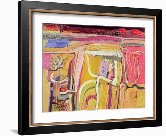 Catalan Harvest, 2008-Derek Balmer-Framed Giclee Print