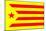 Catalan Nationalist Flag-tony4urban-Mounted Art Print