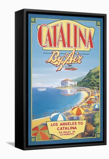 Catalina by Air-Kerne Erickson-Framed Stretched Canvas